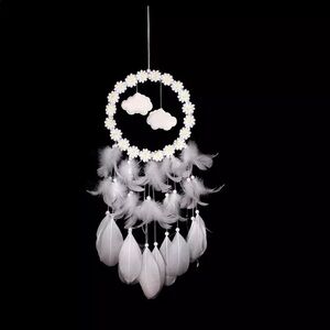 Handmade cloud dream catcher